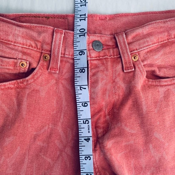 LEVI’S Men’s High Rise 511 Slim Fit Barbie Core Jeans Denim Pink Size 28x32 - Picture 9 of 11